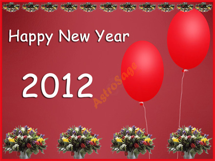 Happy New Year Greetings 2012