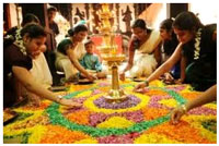 Onam is one of the most popular Hindu festivals of Kerala