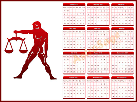 Free libra 2012 wallpapers