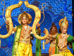 The Legend of Lord Rama depicted by Ramlila