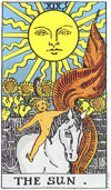 The Sun Tarot Card for 2013 Pisces Horoscope