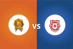 Gujarat Lions Vs Kings XI Punjab 