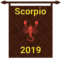 Scorpio horoscope 2019 is here to help you plan your year ahead.