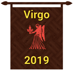 Symbol of virgo zodiac sign