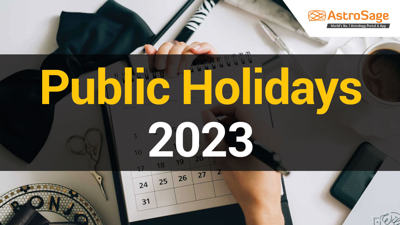 Public Holidays 2023