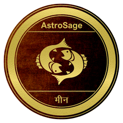 Symbol of Meen zodiac sign