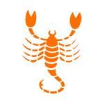 Symbol of Scorpio zodiac sign