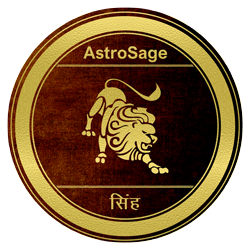 Symbol of Singh zodiac sign