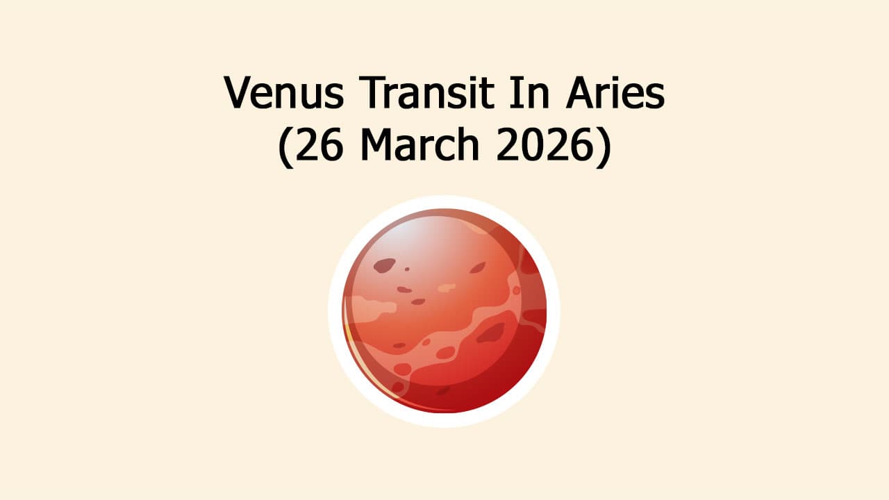 Venus Transit In Aries
