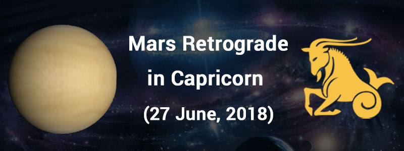 Mars Retrograde in Capricorn