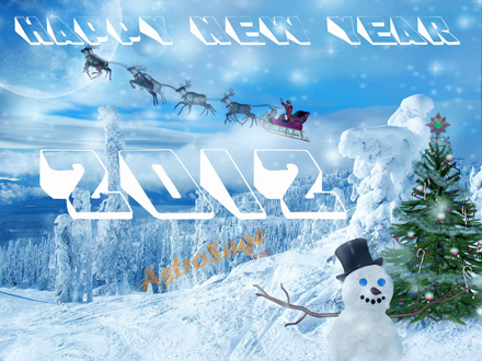 2012 New Year Wallpapers