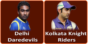 Delhi Daredevils vs Kolkata Knight Riders
