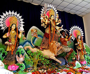 Durga Puja is the largest festival of India celebrated all around the world