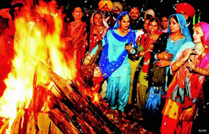 Lohri is the festival celebrating longest night of the year.