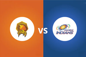 Gujarat Lions Vs Mumbai Indians   