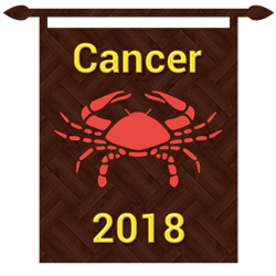 Symbol of Cancer zodiac sign