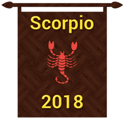Symbol of Scorpio star sign