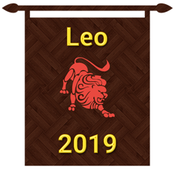 Symbol of Leo zodiac sign