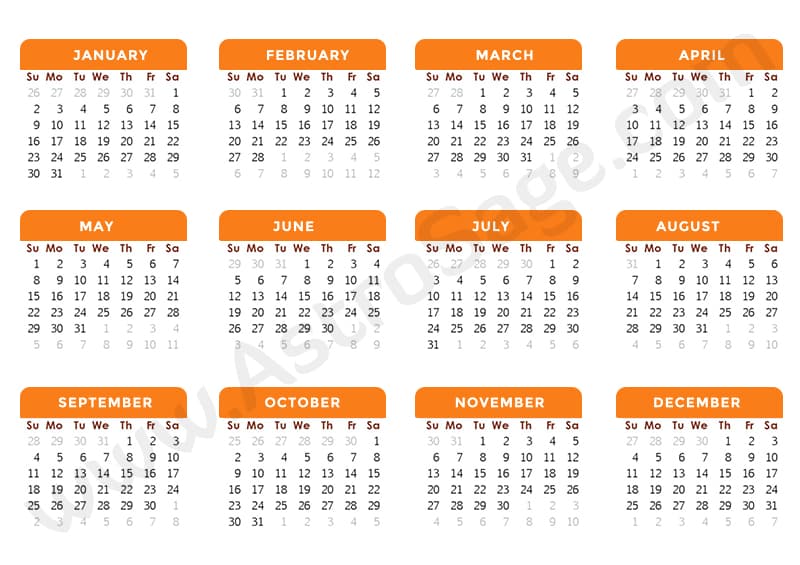 free printable calendar 2022 download