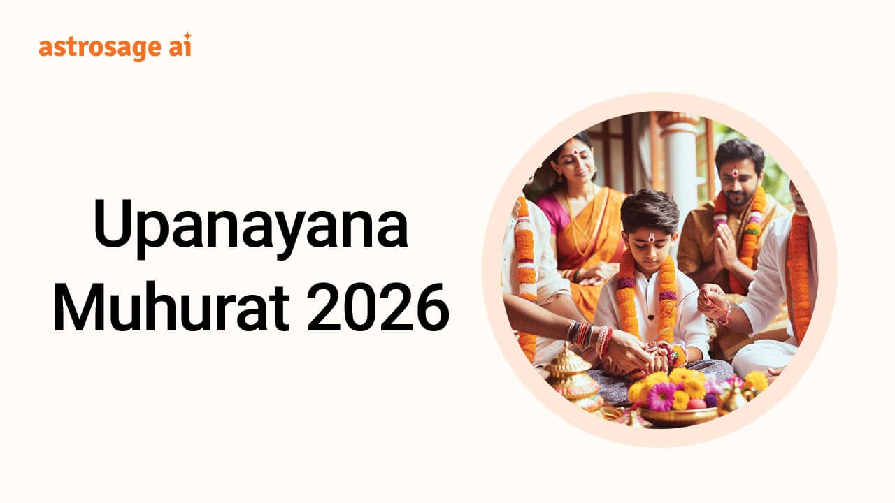 The Right Upanayan Muhurat 2026!