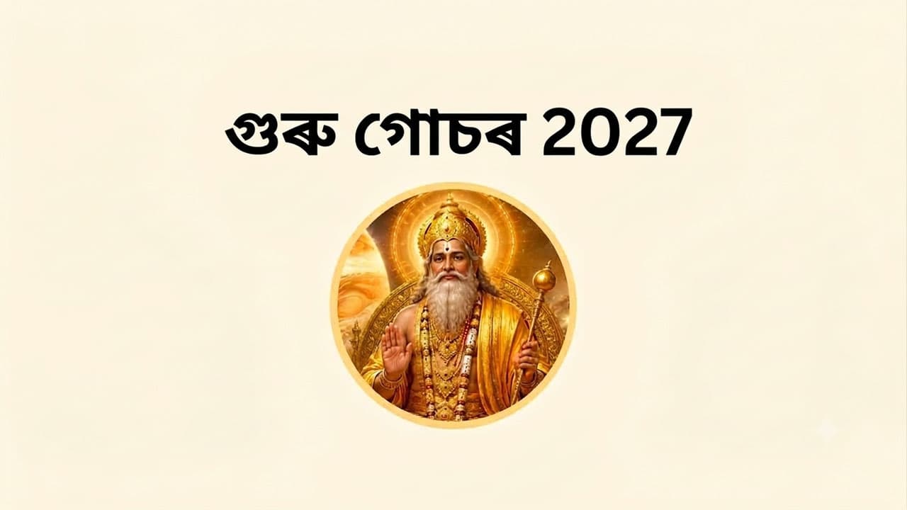 বৃহস্পতিৰ গোচৰ 2027