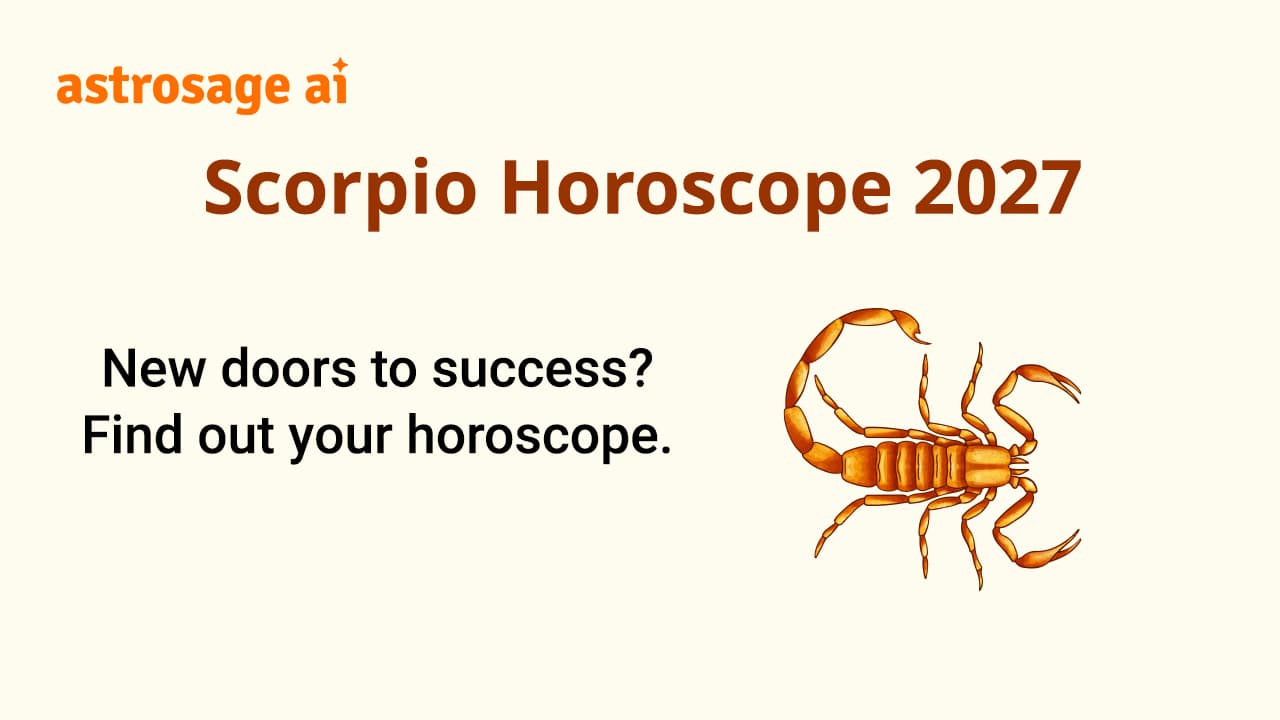Scorpio Horoscope 2027