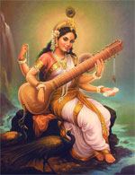 Birth of Saraswati