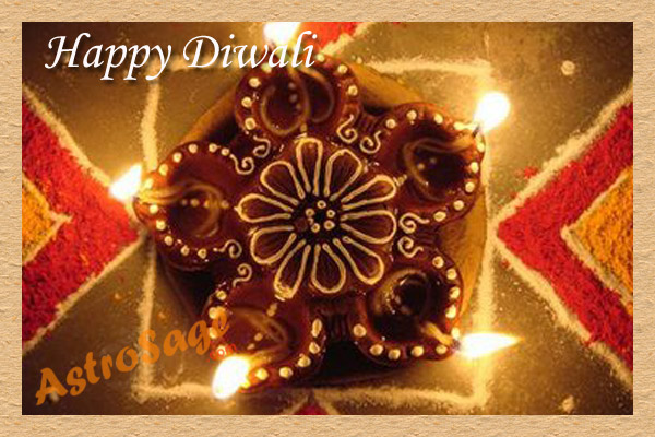 cards of diwali festival