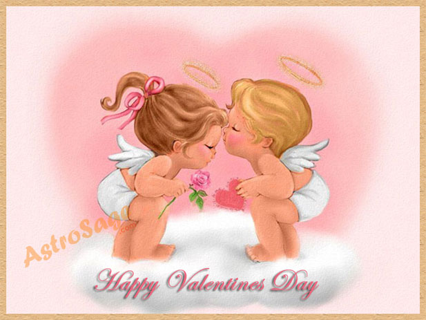 Greetings of Valentine's Day festival