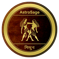 Symbol of Mithun zodiac sign