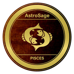Symbol of Pisces star sign