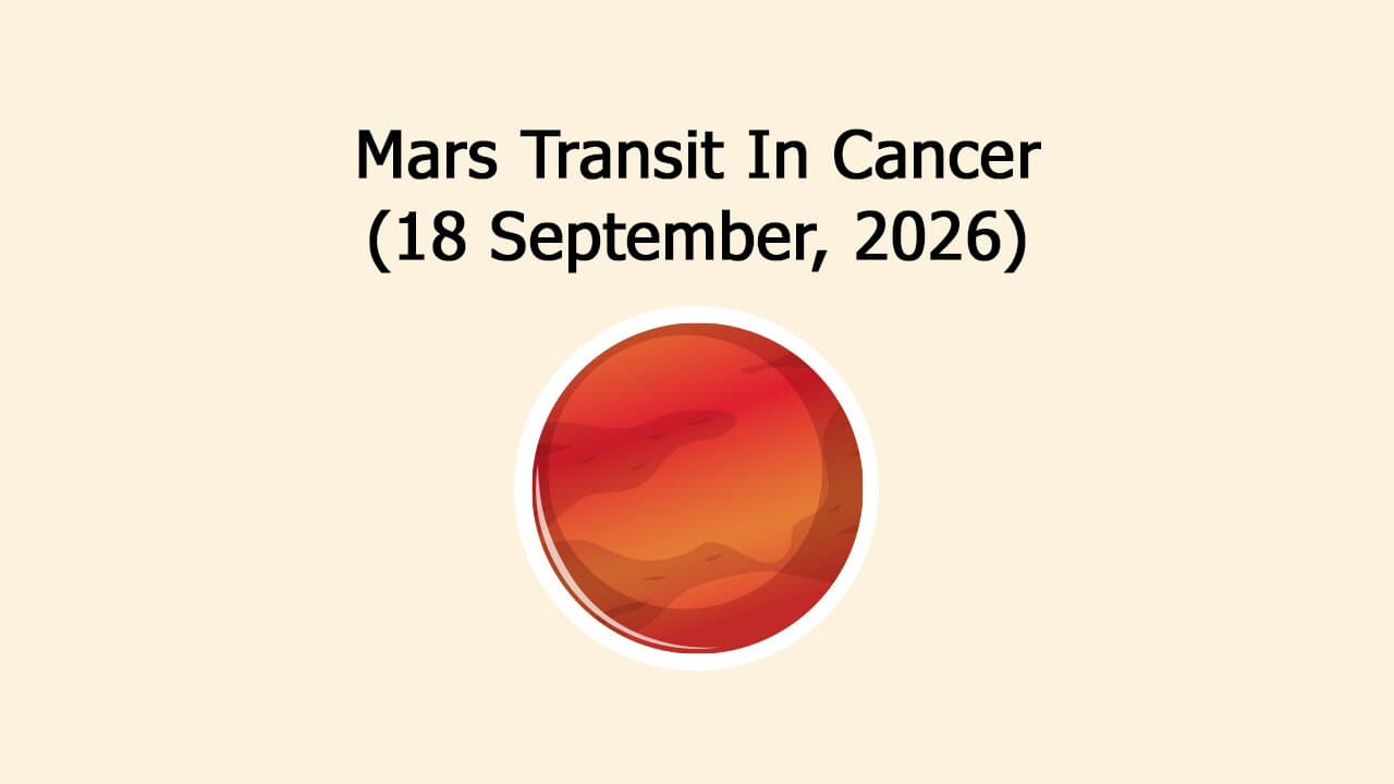 Mars Transit In Cancer