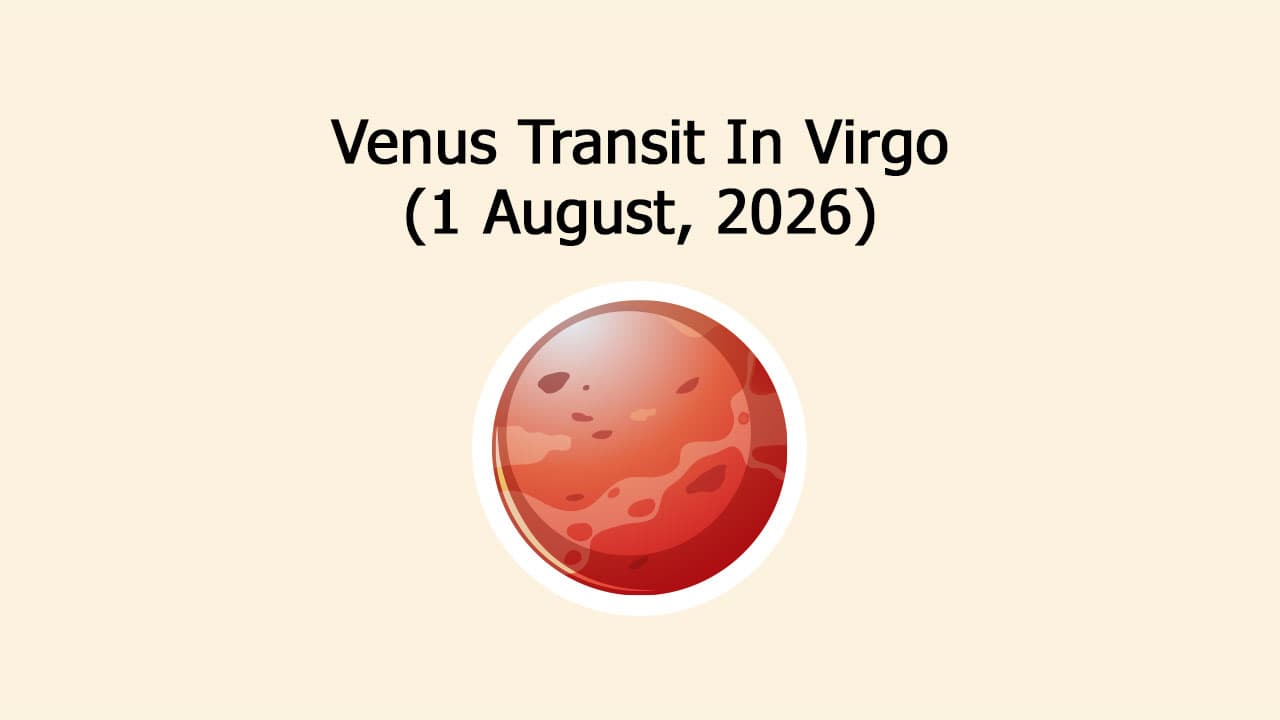 Venus Transit In Virgo