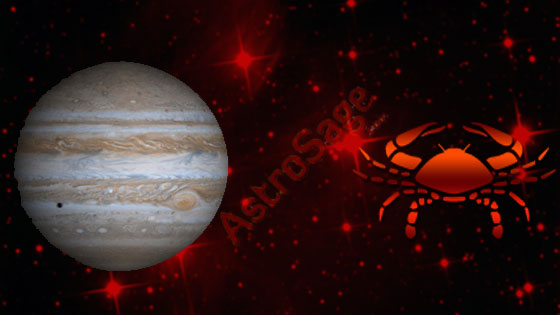  Jupiter will retrograde in Cancer on December 9, 2014. 