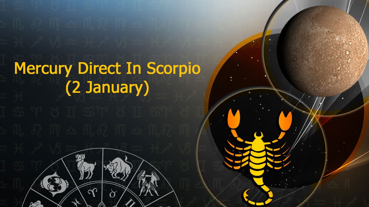 Mercury Direct In Scorpio