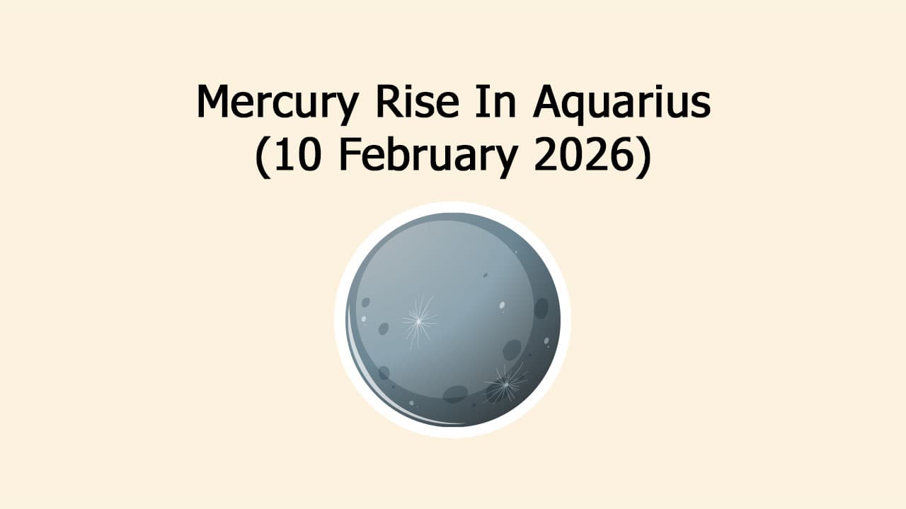 Mercury Rise In Aquarius