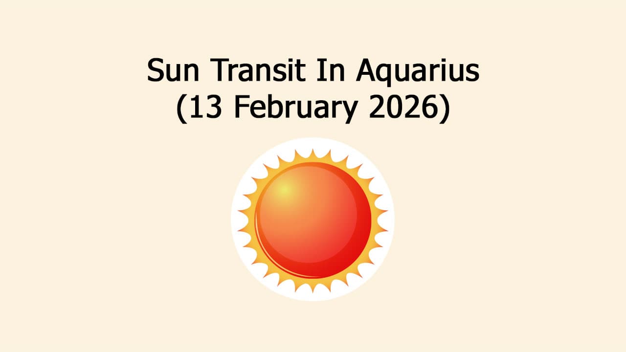 Sun Transit In Aquarius
